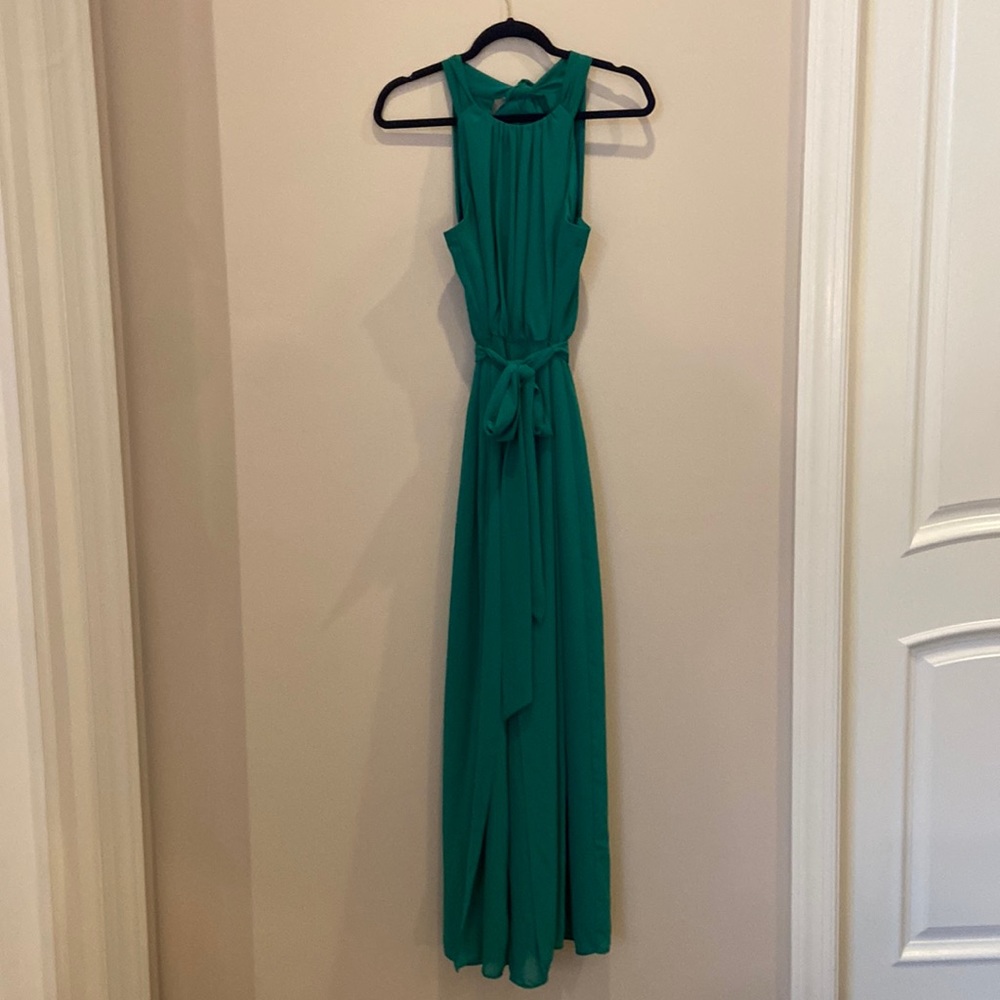 Vince Camuto green jumpsuit